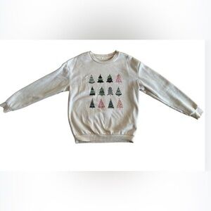 SHEIN Women’s Holiday Tree Sweatshirt